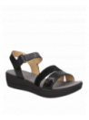 Sandalia Mujer D009 16 Hrs negro