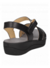 Sandalia Mujer D009 16 Hrs negro