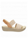 Sandalia Mujer D011 16 Hrs beige