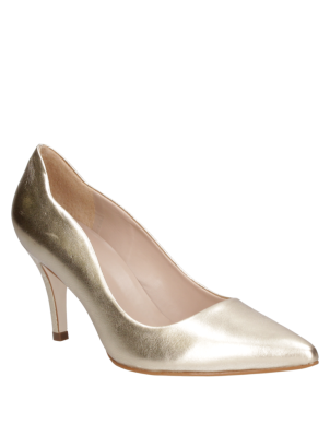 Zapato Mujer F234 Pollini oro
