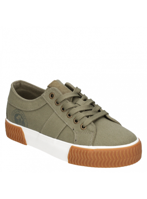 Zapatilla Mujer F798 Panama Jack verde