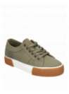 Zapatilla Mujer F798 Panama Jack verde