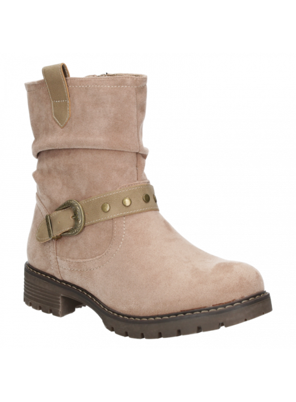 Botin Mujer F651 Dakota taupe