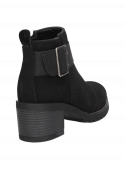 Botín negro Dakota F656 para mujer, diseño estiloso y cómodo, perfecto para moda actual.