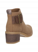 Calzado femenino Dakota F656 taupe, cómodo y estiloso, forro de pu/textil.