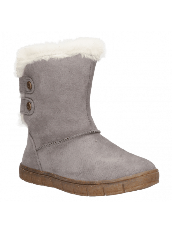 Bota camel para niña, estilo casual, material sintético, altura de caña 12.5 cm.