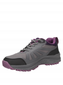 Zapatilla gris de mujer Panama Jack F797, diseñada para confort y rendimiento en actividades diarias.