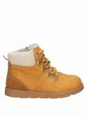 Botín camel de niña, resistente y duradero con excelente agarre para superficies diversas.